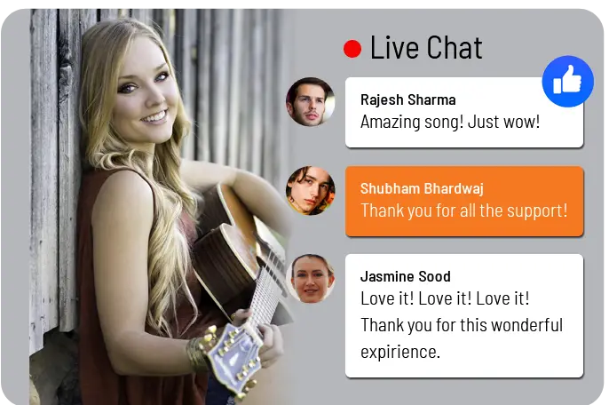 Live chat