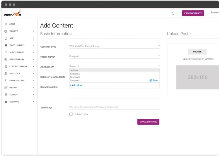 Content Management System
