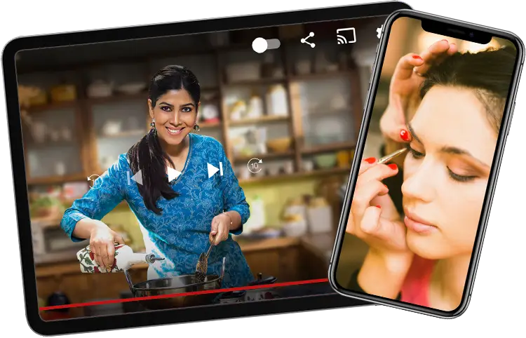 OTT and IPTV solution with multiscreen viewing
